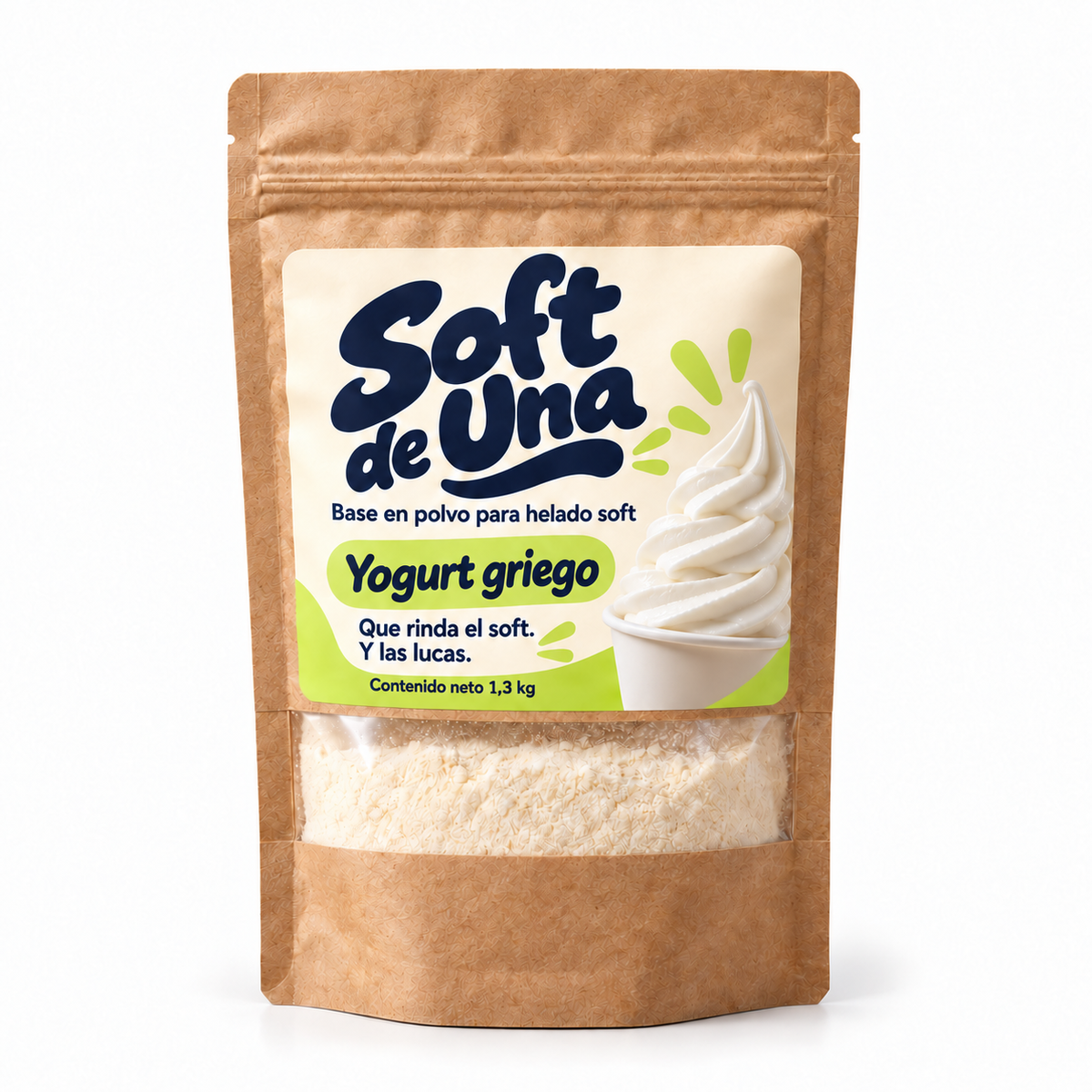 Mezcla Soft Yogurt Griego